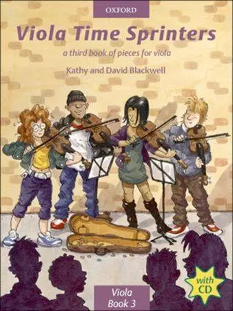 Viola Time Sprinters, Book 3 - Blackwell -  Book/CD