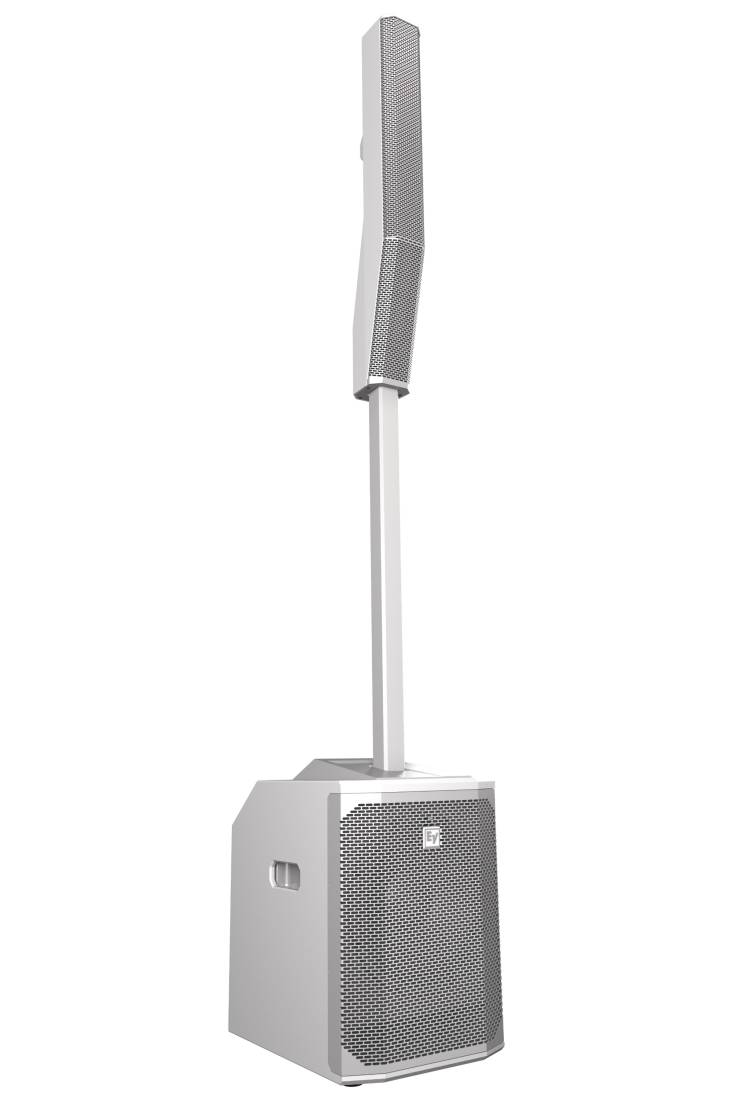 EVOLVE 50 Bluetooth-Enabled Column Speaker Array w/Subwoofer - White