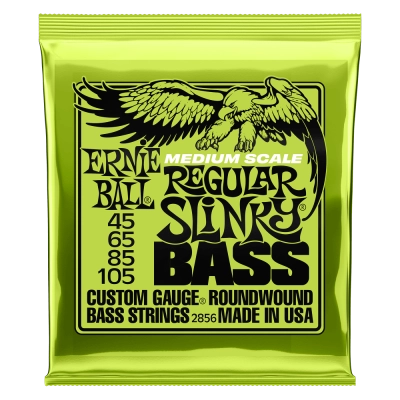 Ernie Ball - Regular Slinky Medium Scale Bass Strings 45-105