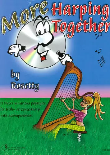 More Harping Together - Rosetty/de Ruiter - Book/CD