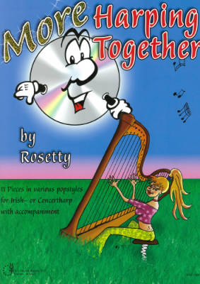 More Harping Together - Rosetty/de Ruiter - Book/CD