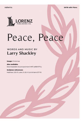 Peace, Peace - Shackley - SATB