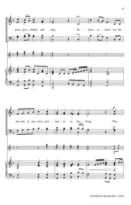 Anthem of Rejoicing - Martin - SATB
