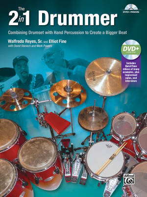 The 2-in-1 Drummer - Reyes/Fine/Stanoch/Powers - Drumset - Book/DVD