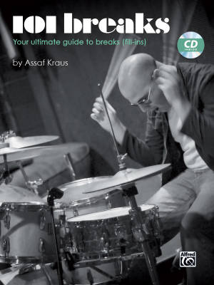 101 Breaks - Kraus - Drum Set - Book/CD
