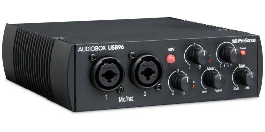 PreSonus - AudioBox 96 2x2 USB 2.0 Recording Interface - 25th Anniversary Matte Black