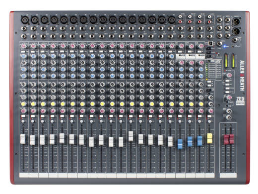 Allen & Heath - ZED-22FX 22-Channel Live and Studio Mixer with USB Interface and FX