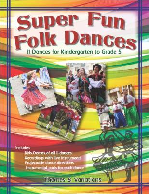 Themes & Variations - Super Fun Folk Dances - Gagne/Cassils/Peavoy - Book/Enhanced CD