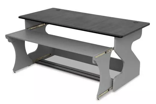 Miza Z Flex Studio Desk - Wenge Grey