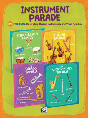 Alfred Publishing - Instrument Parade - Poster Set