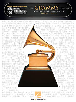 Hal Leonard - The Grammy Awards Record of the Year 1958-2011 - Organ/Piano/Electronic Keyboard