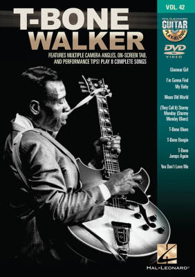 Hal Leonard - T-Bone Walker: Guitar Play-Along DVD Volume 42 - DVD