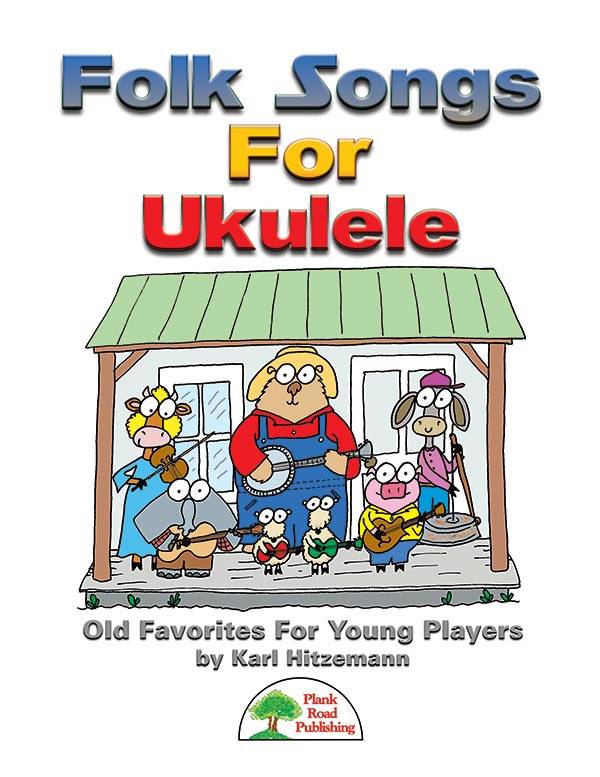 Folk Songs For Ukulele - Hitzemann - Kit with CD