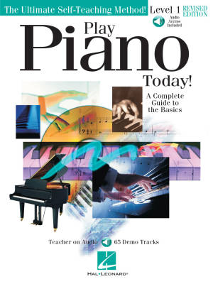 Play Piano Today! Level 1 (Updated & Revised Edition) - Stosur - Book/Audio Online