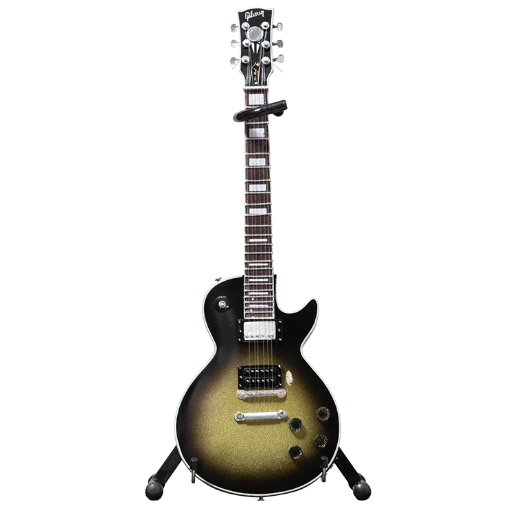 Gibson Adam Jones Les Paul 1:4 Scale Mini Guitar Model, Silverburst