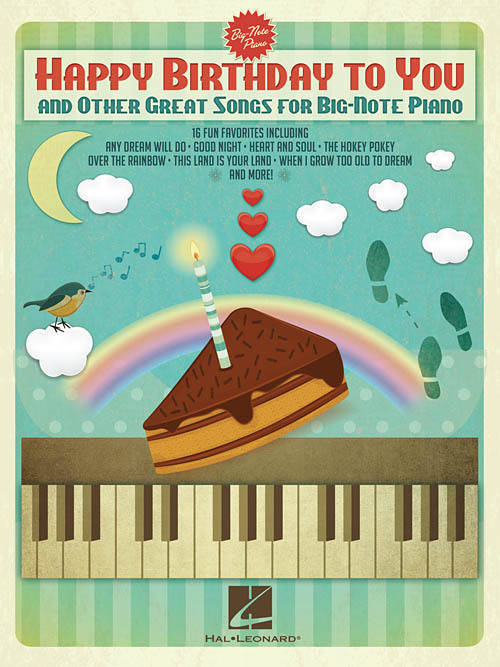 Happy Birthday to You and Other Great Songs for Big-Note Piano - Book
