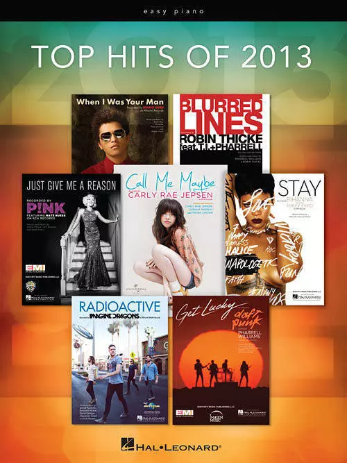 Top Hits Of 2013 - Easy Piano