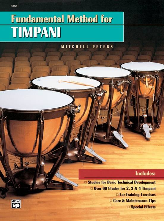 Fundamental Method for Timpani - Peters - Timpani - Book