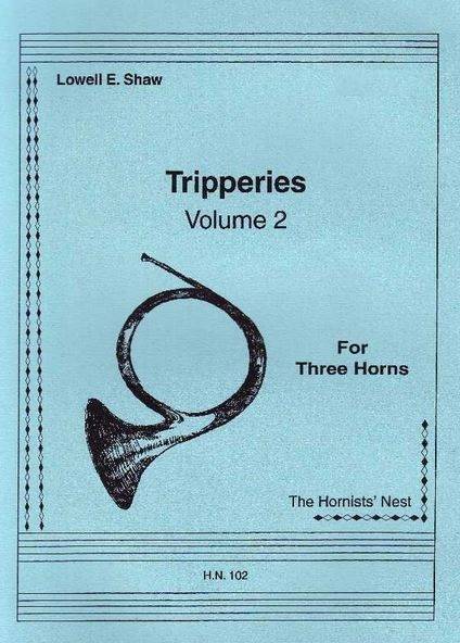 Tripperies, Vol.2 - Shaw - F Horn Trios