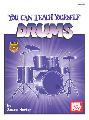 You Can Teach Yourself Drums - Morton - Book/DVD