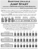 Skeptical Guitarist - Baritone Ukulele Jump Start - Emery - Sheets