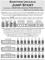 Baritone Ukulele Jump Start - Emery - Sheets