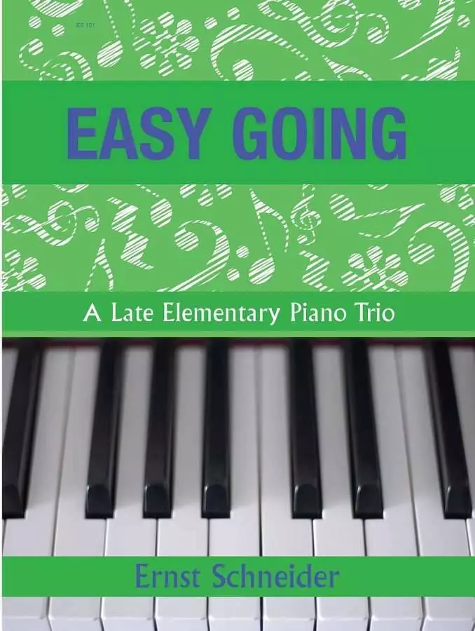 Easy Going - Schneider - Piano Trio (1 Piano/6 hands) - Book