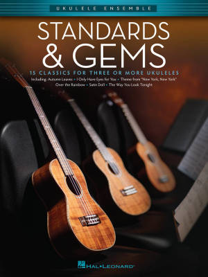 Hal Leonard - Standards & Gems - Ukulele Ensemble - Book
