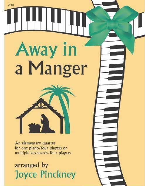 Away In A Manger - Pinckney - Piano Quartet (1 or More Pianos/8 Hands) - Book