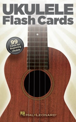 Hal Leonard - Ukulele Flash Cards: 99 Cards for Beginning Ukulele