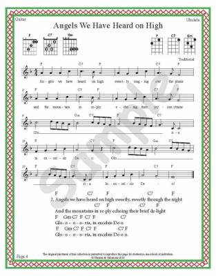 Holiday Songs for Guitar and Ukulele - Gagne/Peavoy - Book