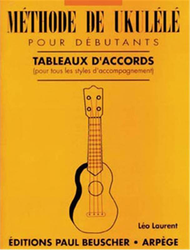 Methode de Ukulele Pour Debutants (French) - Laurent - Ukulele - Book