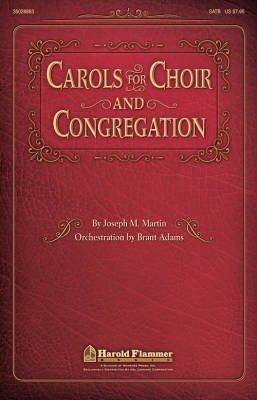 Shawnee Press - Carols For Choir & Congregation - Martin/Adams - Orchestration CD-ROM