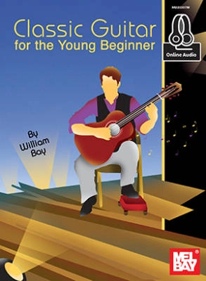 Mel Bay - Classic Guitar for the Young Beginner - Bay - Classical Guitar - Book/Audio Online