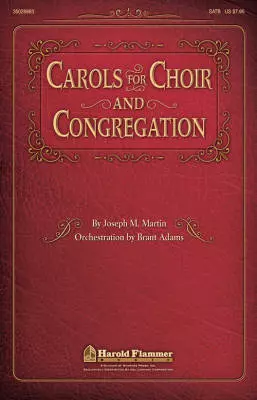 Shawnee Press - Carols For Choir & Congregation - Martin/Adams - SATB