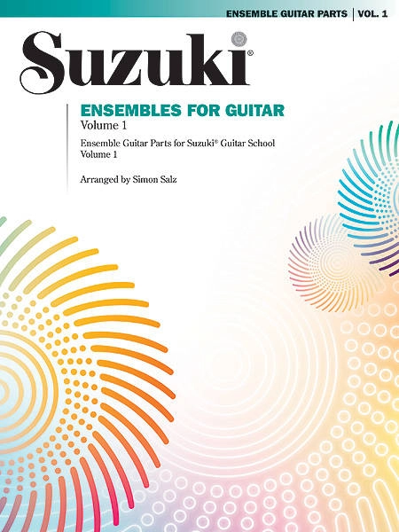 Suzuki Ensembles for Guitar, Volume 1 - Salz - Classical Guitar Ensemble - Book