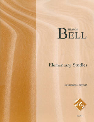 Les Productions dOz - Elementary Studies - Bell - Classical Guitar Trios - Book