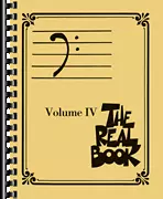 Hal Leonard - The Real Book, Volume IV - Bass Clef Edition- Fake Book