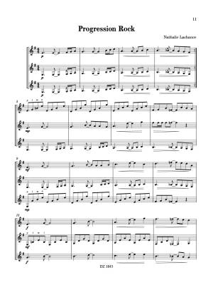 Let\'s Play Together: Rock - Lachance/Levesque - Classical Guitar Trio - Score/Parts