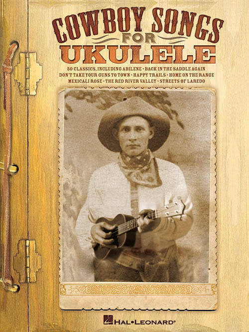 Cowboy Songs For Ukulele - Book