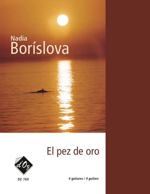 El pez de oro - Borislova - Classical Guitar Quartet - Score/Parts