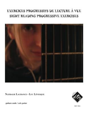 Exercices progressifs de lecture a vue - Lachance/Levesque - Classical Guitar - Book