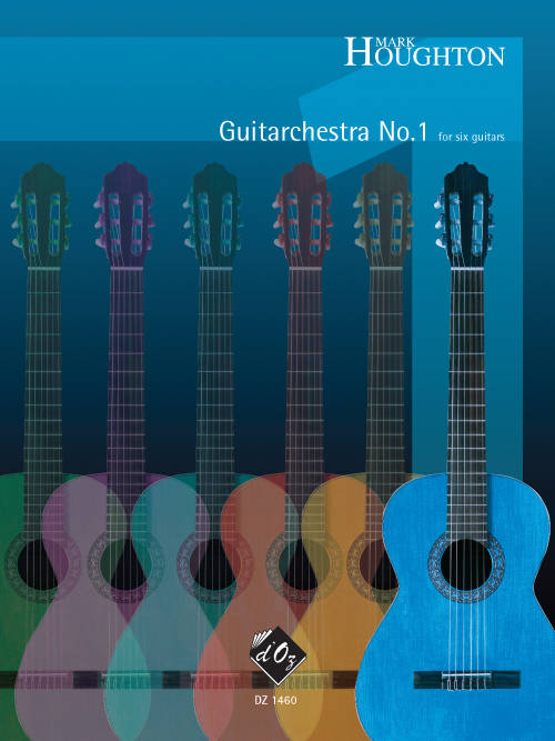 Guitarchestra no. 1 - Houghton - Classical Guitar Sextet - Score/Parts