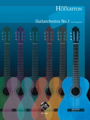 Les Productions dOz - Guitarchestra no. 1 - Houghton - Classical Guitar Sextet - Score/Parts