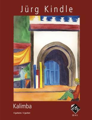 Les Productions dOz - Kalimba - Kindle - Classical Guitar Quartet - Score/Parts