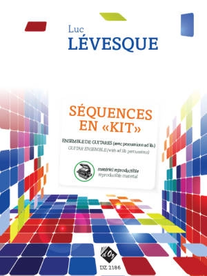 Les Productions dOz - Sequences en Kit, vol. 1 - Levesque - Classical Guitar Ensemble - Book (Reproducible material)