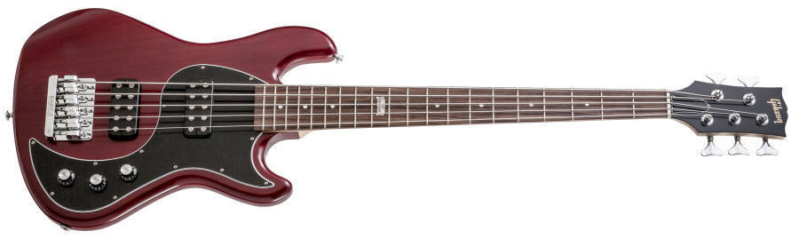 EB Bass 5 String - Brilliant Red