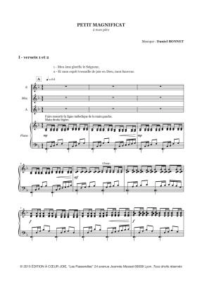 Petit Magnificat - Bonnet - SSA