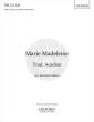 Oxford University Press - Marie Madeleine - Traditional Acadian\/Gallant - SSAA