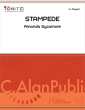 C. Alan Publications - Stampede - Sycamore - Percussion Ensemble - Gr. Medium-Easy